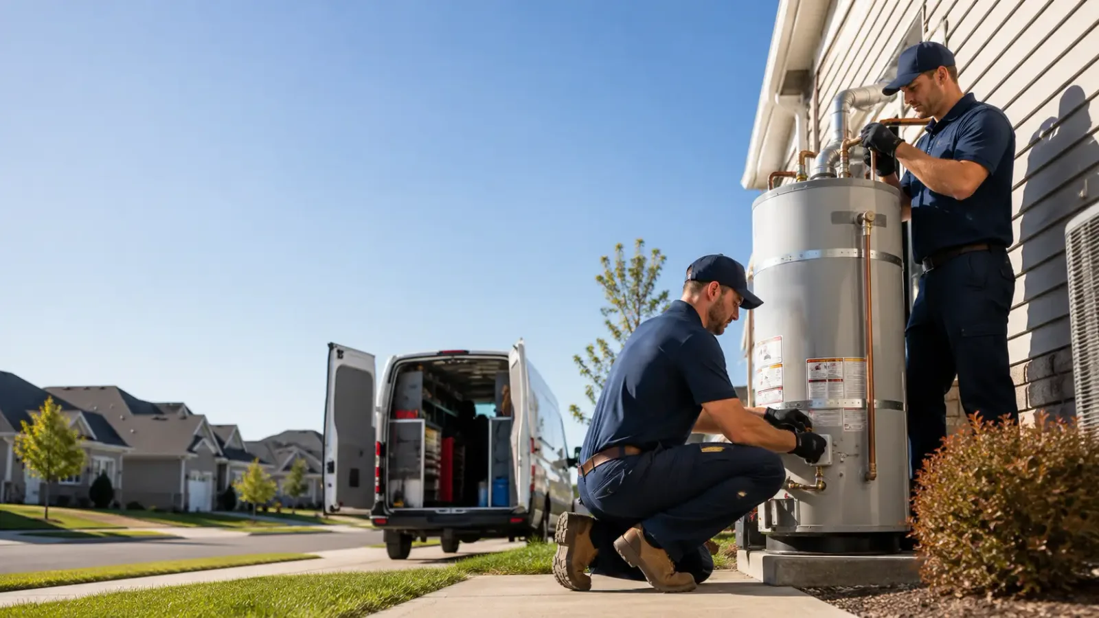 Water Heater Installation in Davenport, ND